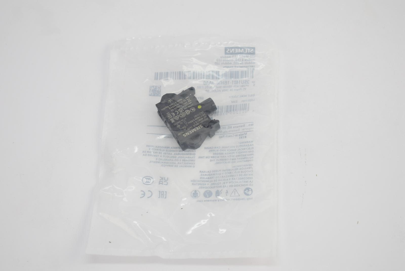 LED MODULE, YLW, 24-240VAC, W/CAGE CLAMP
