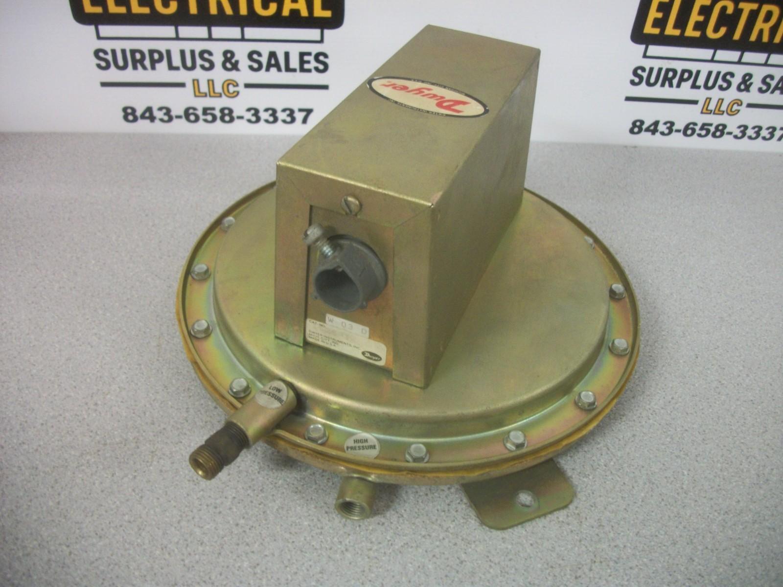 DIFFERENTIAL PRESSURE SWITCH 1626-1