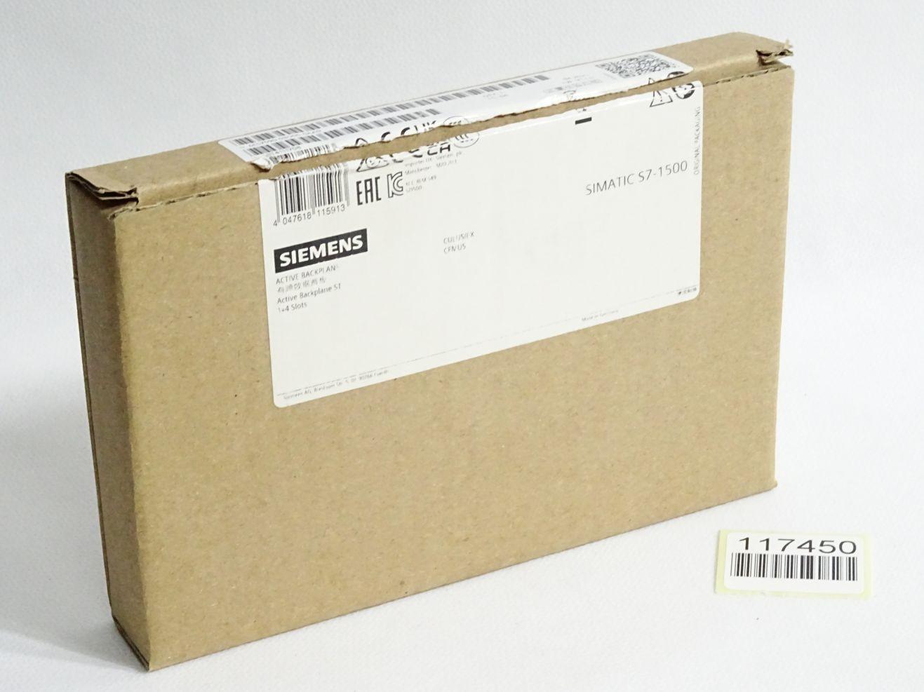 SIMATIC S7-1500 active backplane/4 slot