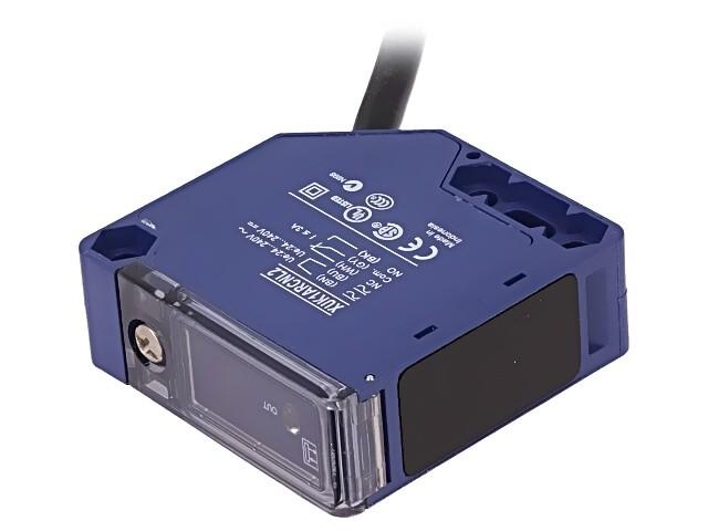 Photoelectric sensors XU, XUK, reflex, Sn 7 m, 24...240VAC/DC, cable 2 m