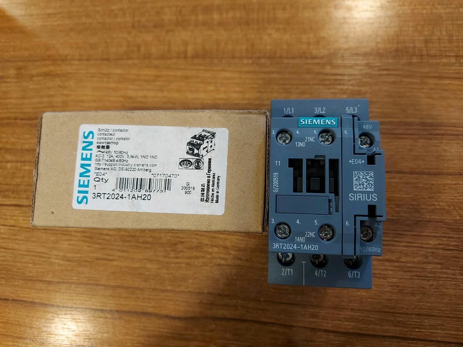 CONTACTOR S0 12A 48VAC 1NO/1NC SCRW