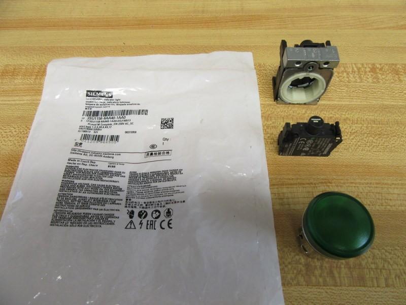 INDICATOR LIGHT, LED GREEN, 230V AC