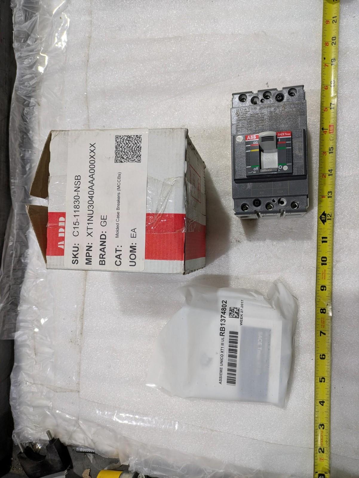 XT1N 125 TMF 40-500 3P F F UL/CSA