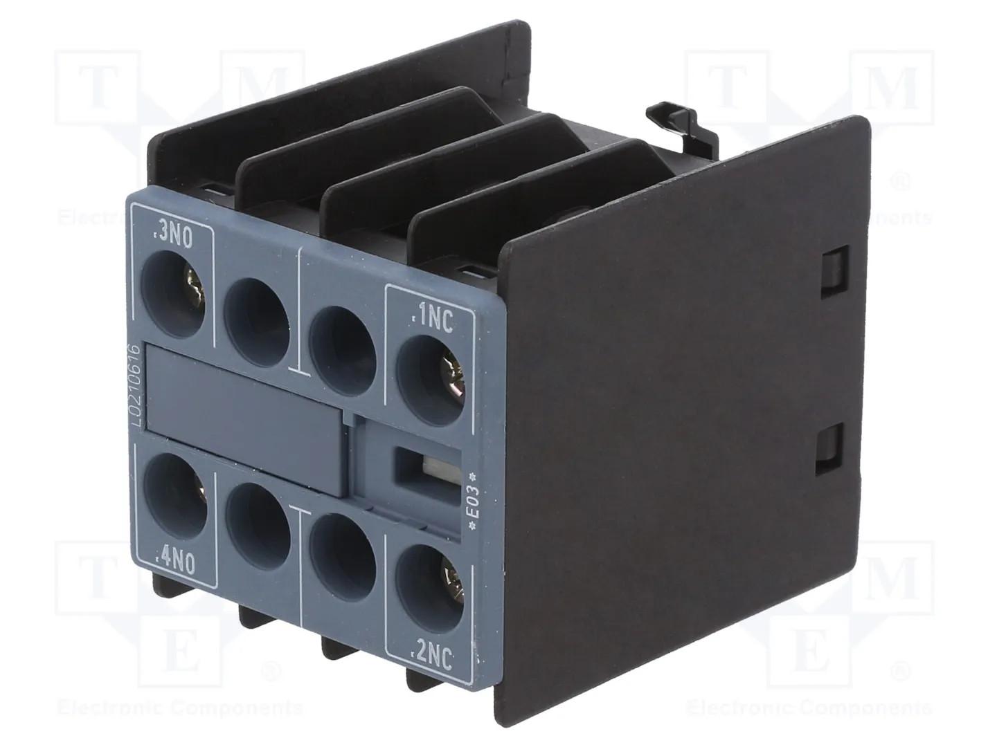 AUX. SWITCH 1NO+1NC FOR S00 & S0 SCREW
