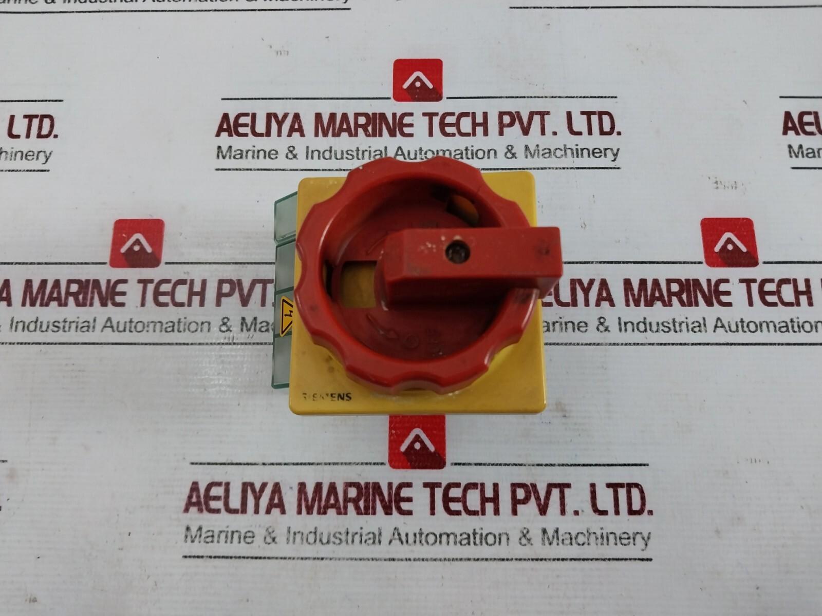 DISC SW 25A ROT HDL 4HOLE R/Y 4P