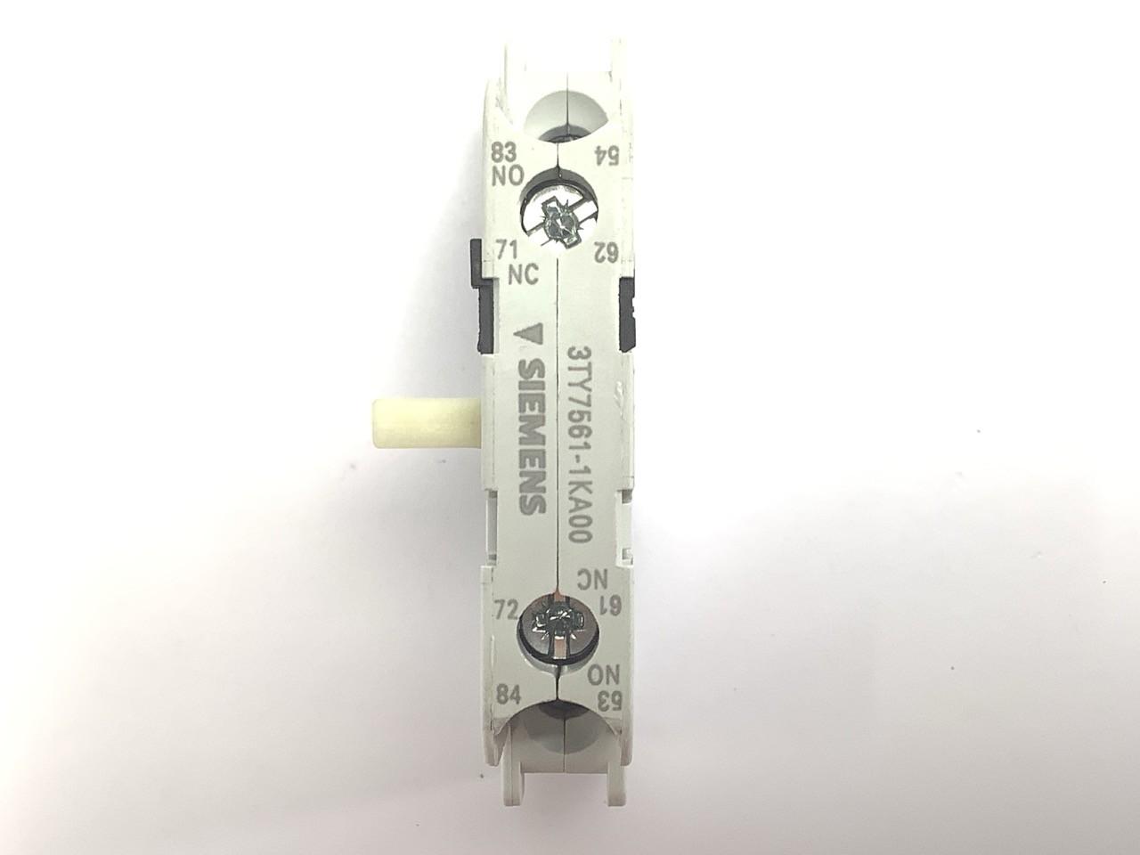 AUX CONTACTOR BLK LT/RT 1NO/1NC 3TF46-68