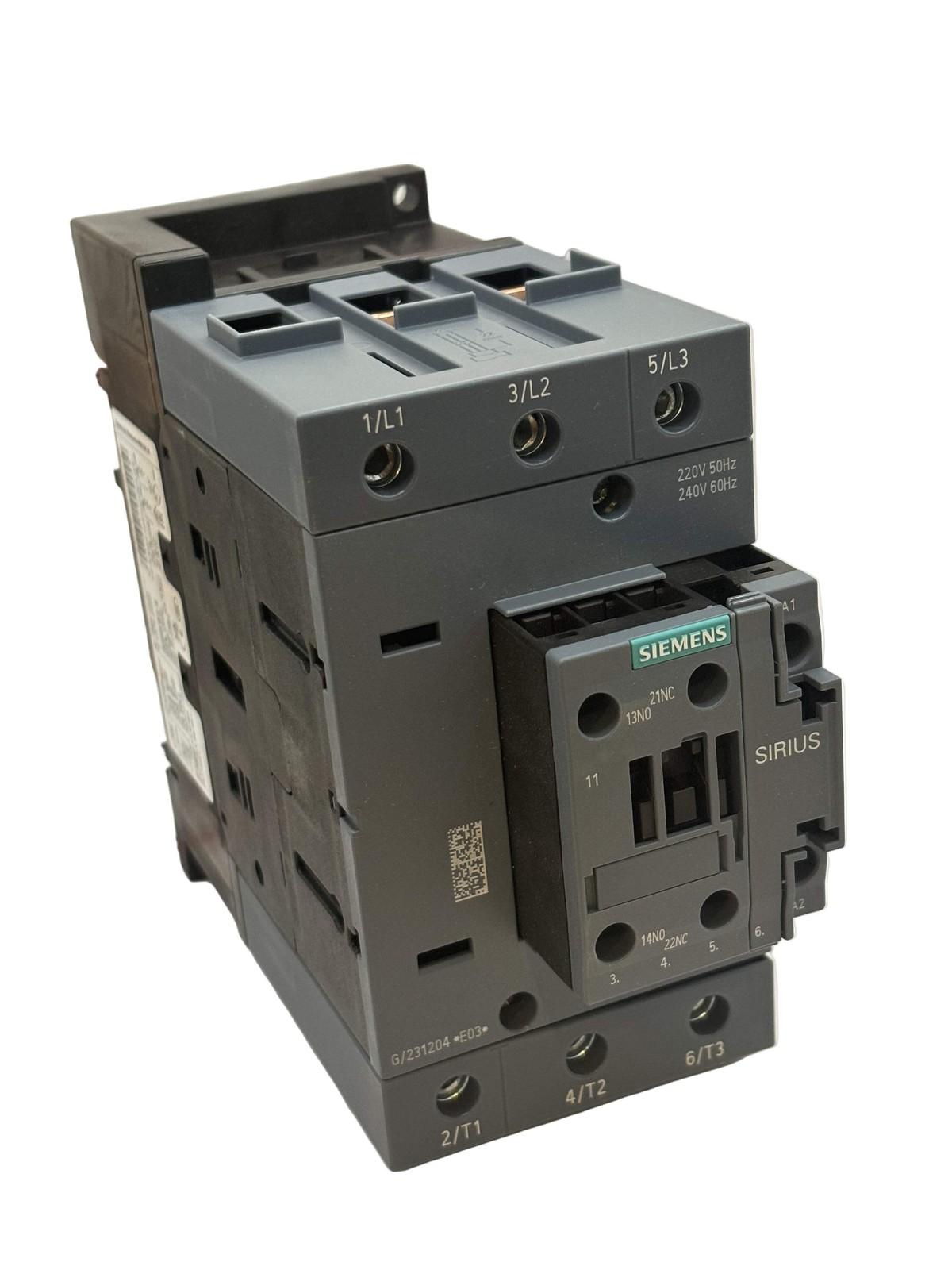 CONTACTOR.AC3:45KW.220VAC 50HZ/240V 60HZ