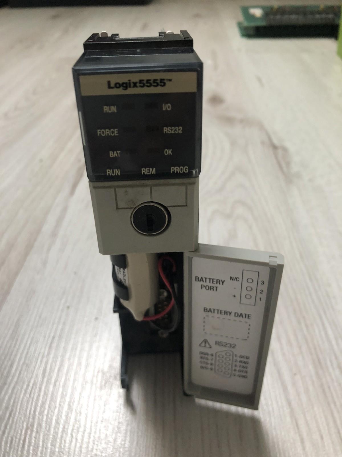 Bradley 1756-L55 Processor Memory ext 1456-M12