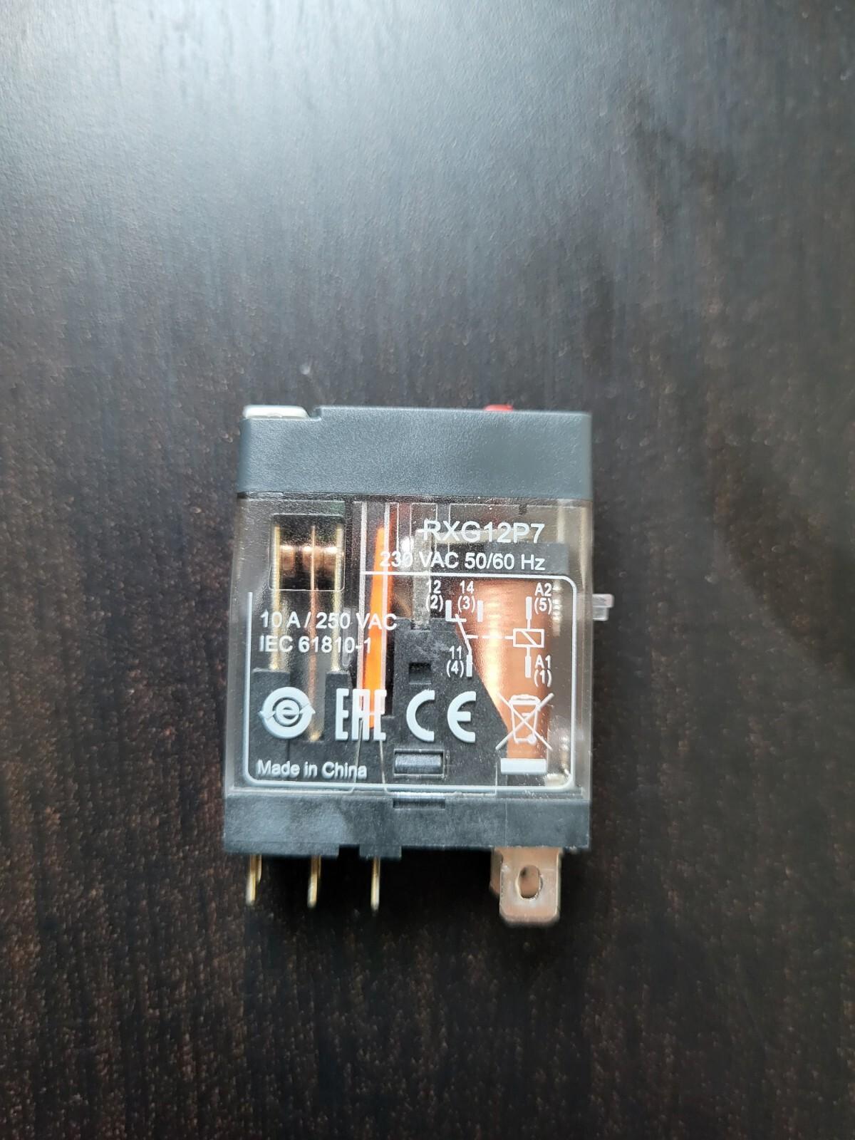 interface plug in relay, Harmony Electromechanical Relays, 10A, 1CO, with LED, lockable test but to n, 230V AC