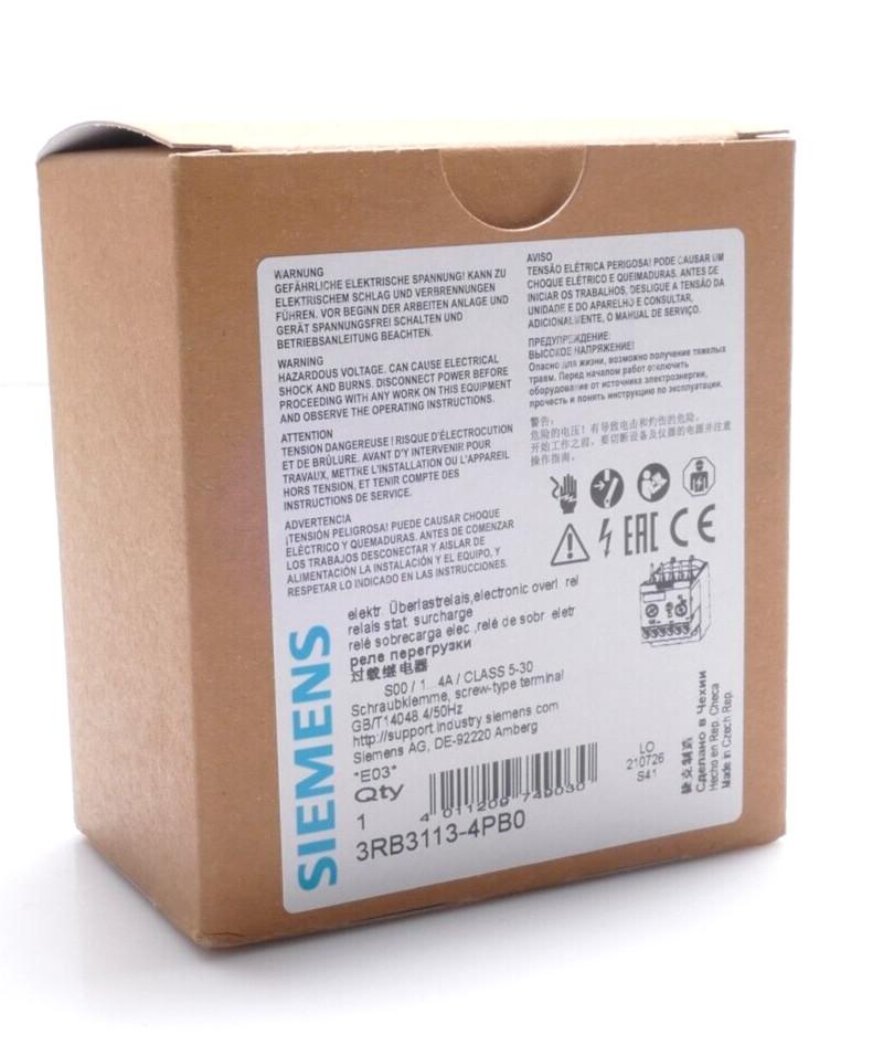 OVERLOAD S.S. CL5-30 S00 1-4A SCREW