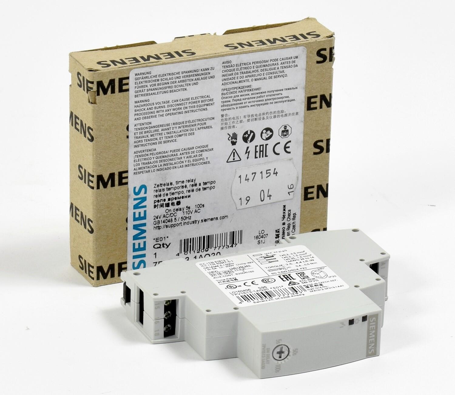 TIME RELAY, ON-DELAY, 1C, AC24, 127V, DC24V