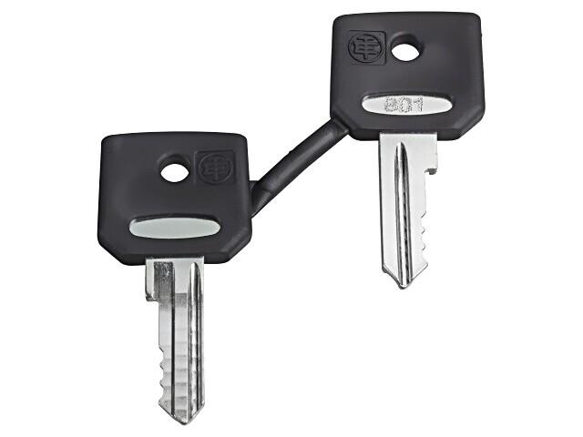 Key, Harmony XB4, Set of 2 keys, key 455 with one booted