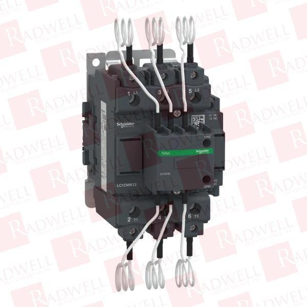 Capacitor contactor, Tesys Deca, 63kVAR at 400/415V 50Hz, 120V AC 50/60Hz coil, screw clamp terminals