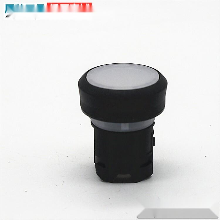 ILLUMINATED PUSHBUTTON, MOM, WHT, FLUSH