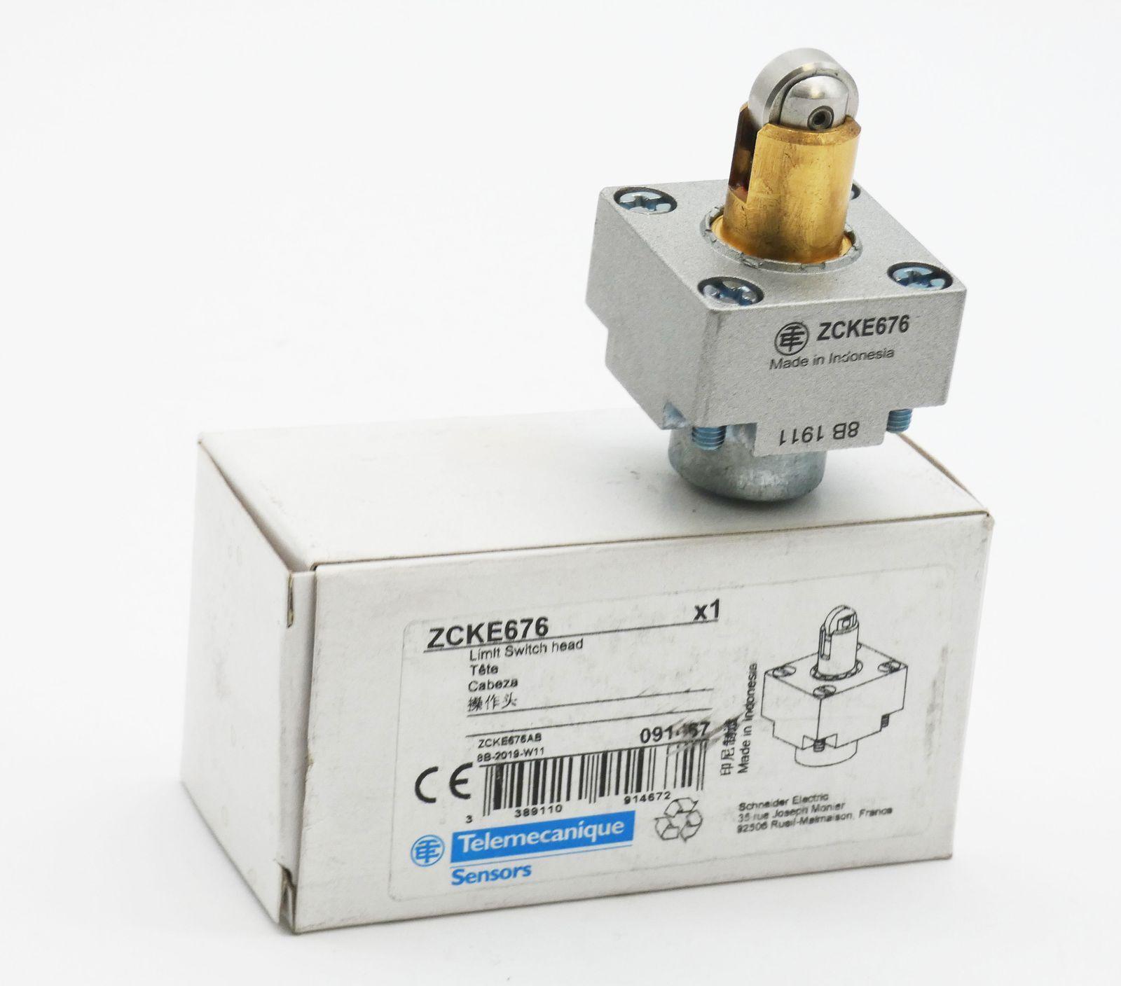 Limit switch head, Limit switches XC Standard, ZCKE, steel roller plunger reinforced, -40 °C