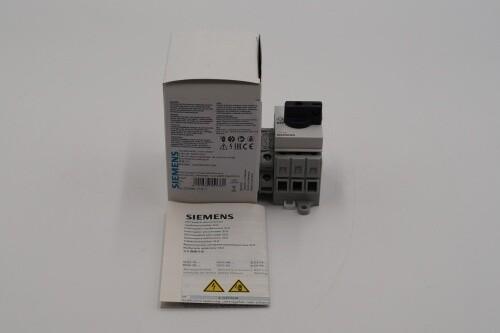 Main switch 3-pole Rated