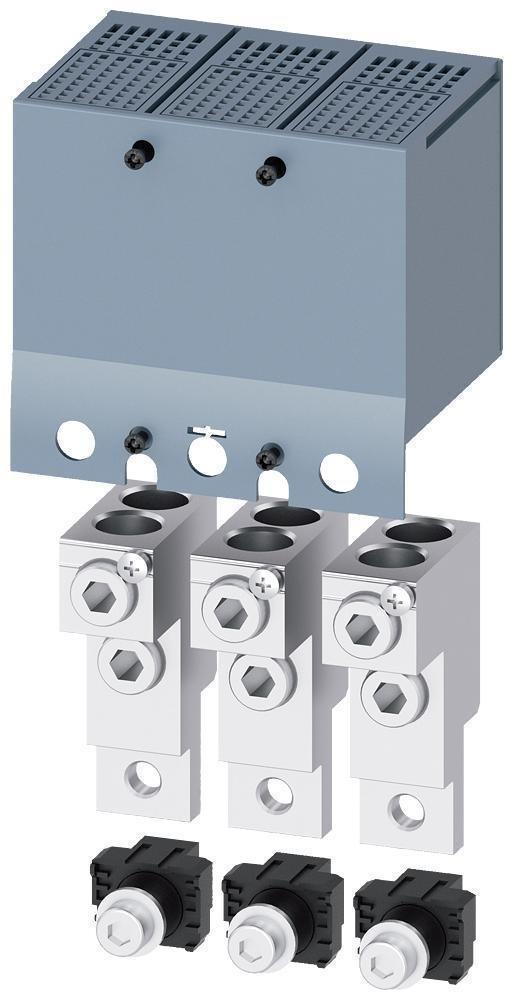 BRKR 3VA6 250A 3P LUG W/TAP CVR 2W W/PH