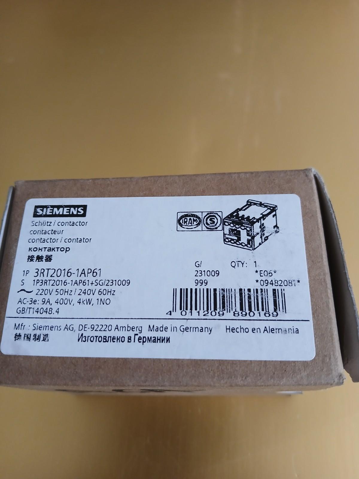 CONTACTOR S00 9A 240VAC 1NO SCRW
