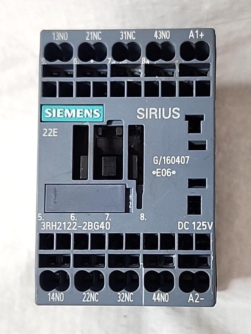 CONTACTOR RELAY 2NO+2NC DC 125V SPRING