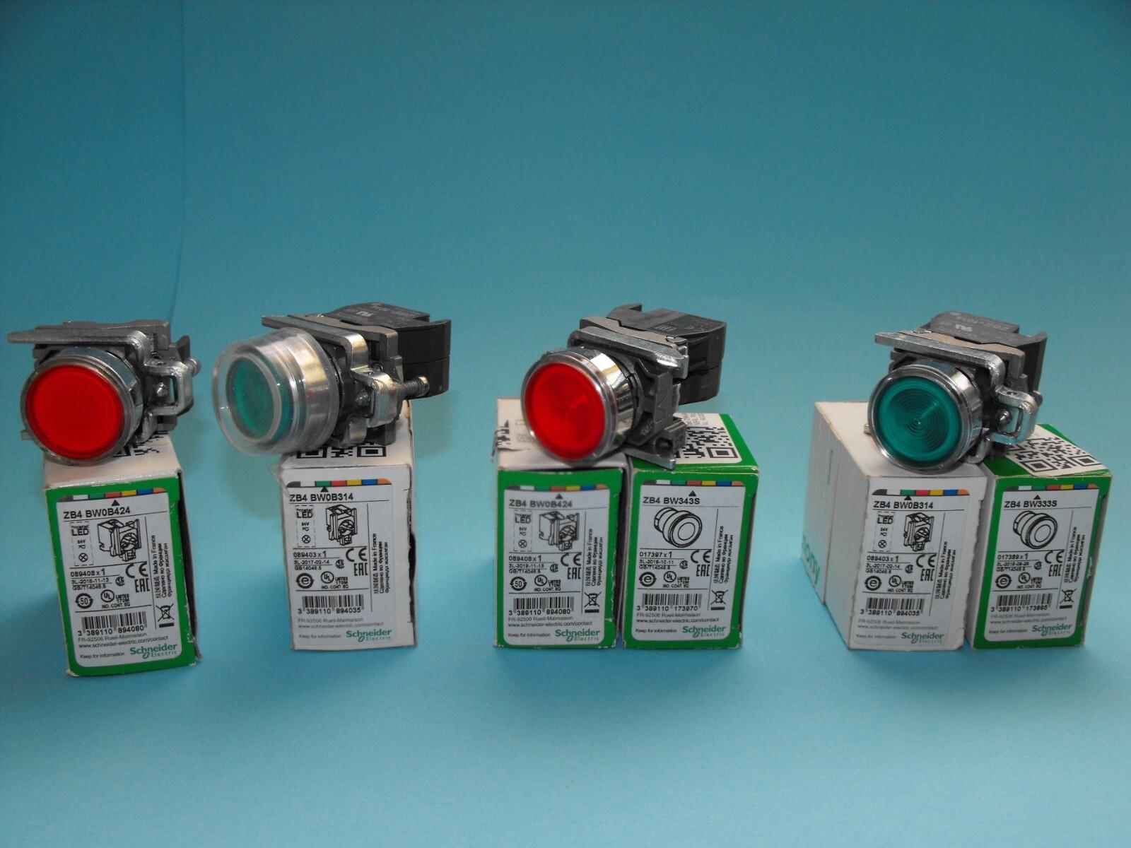 TELEMECANIQUE ZB4BW0B424+ZB4BW0B314+ZB4BW343S/3.(LOT4PCS).NEW