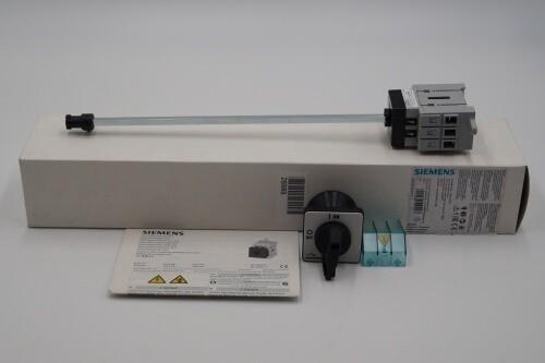 Main switch 3-pole Rated