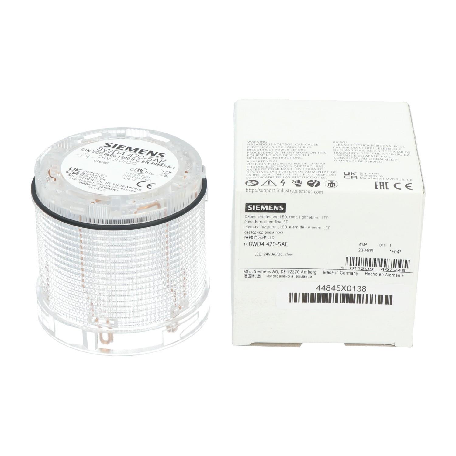 SIG.COL.STEADY LIGHT LED TRANSPARENT 24V