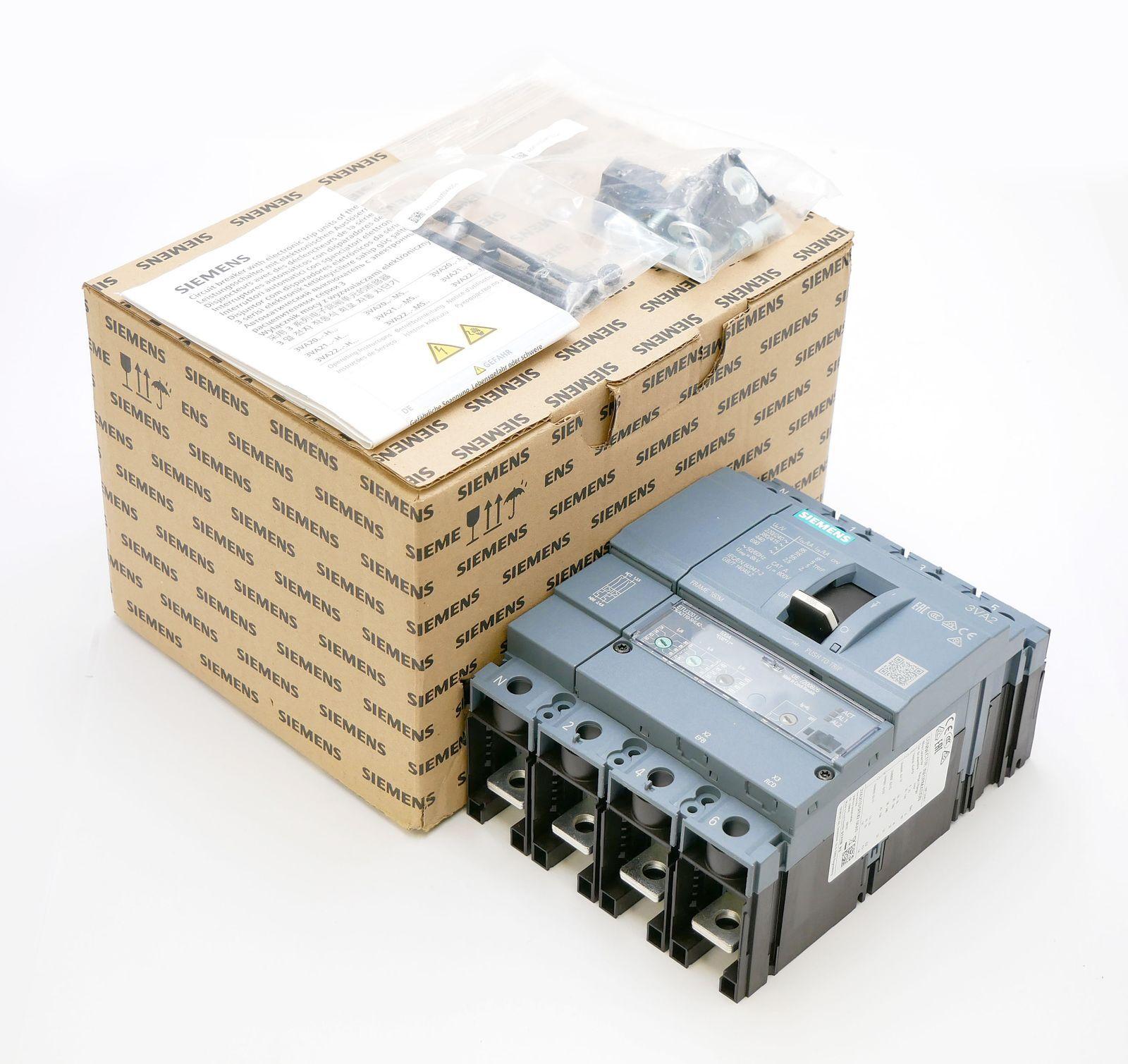 BRKR 3VA21 4P 100A 55KA ETU3-LI NUT