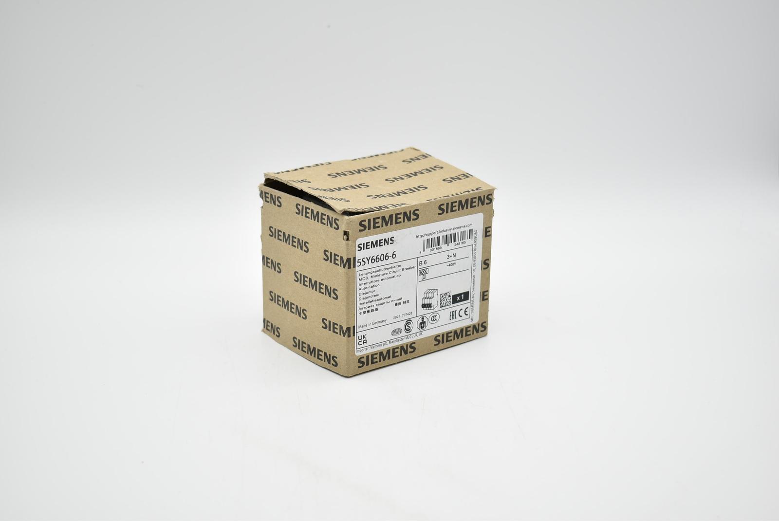 SUP PTOR 5SY6 3P+N 480V 6A 5K B-TRIP