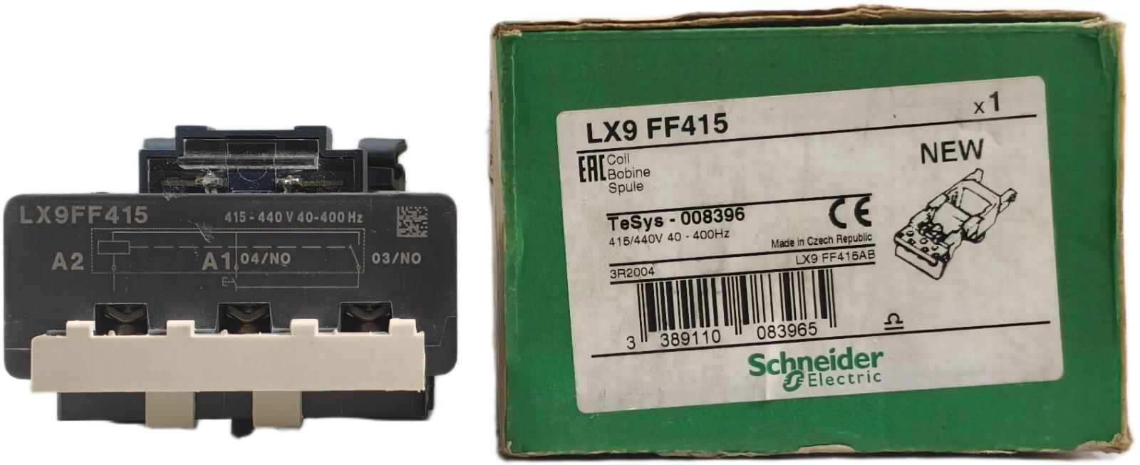 TeSys F - specific contactor coil - 415...440V AC 40...400 Hz low consumption