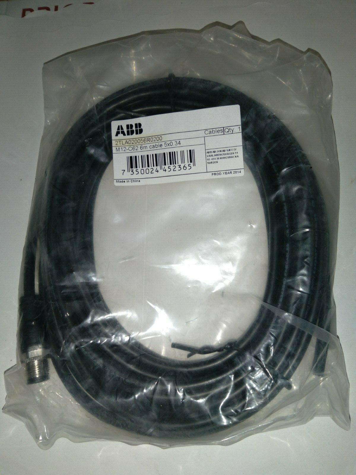 M12-C62 6 M CABLE 5X0,34 TYPE ABB