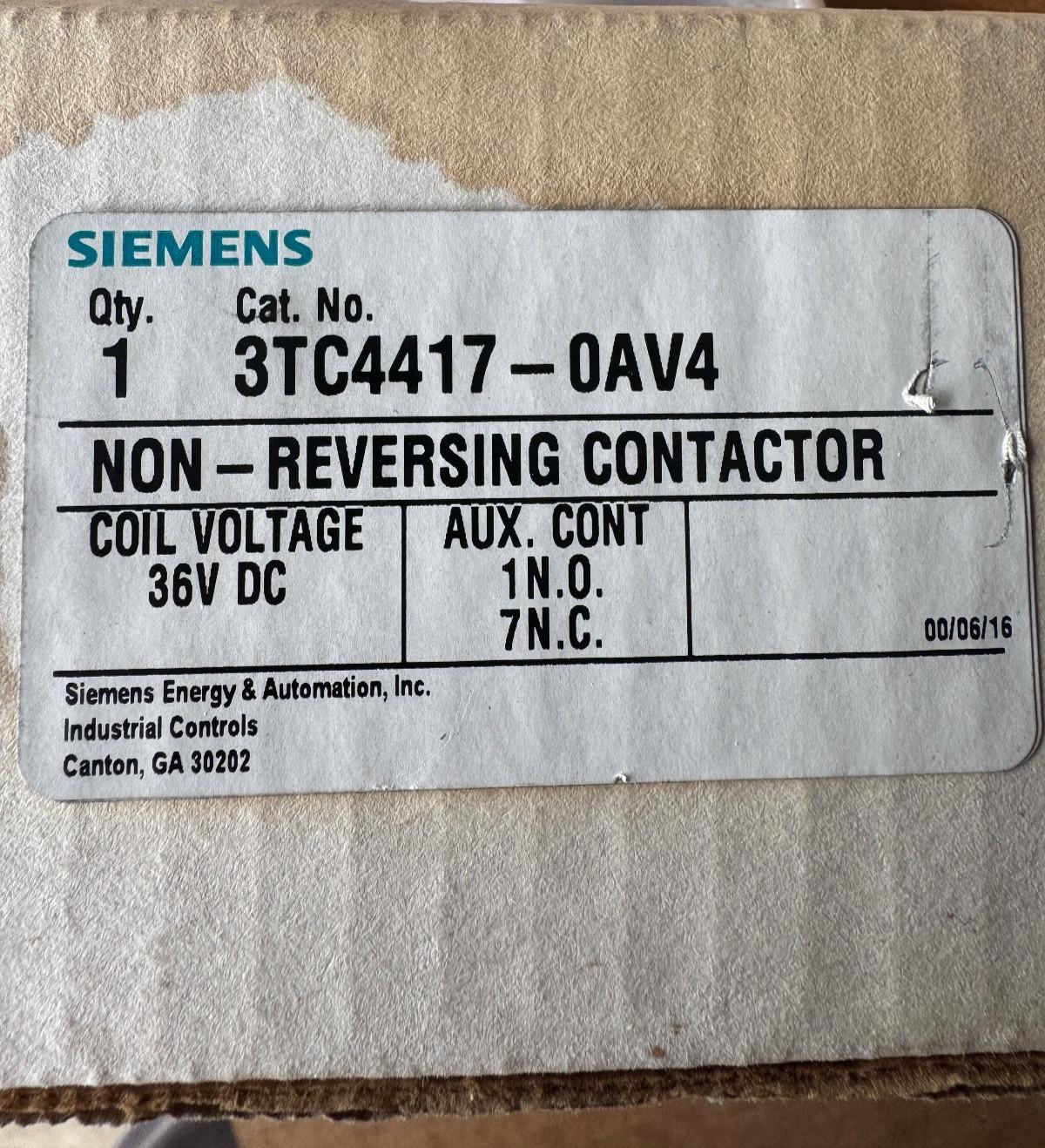 CONTACTOR, DC OPER, SIZE 1, 36V, 2NO+2NC