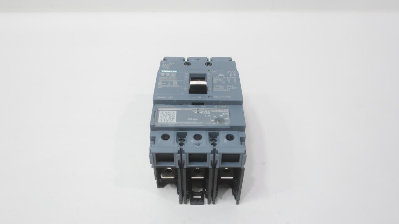BRKR 3VA51 3P 60A 25KA FTAM