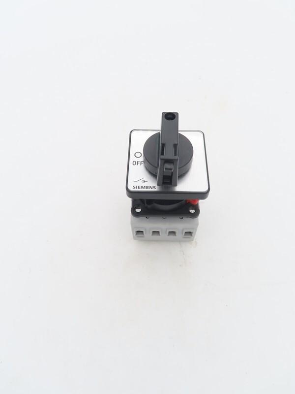 DISC SW 16A KNOB 1HOLE BLK 3P