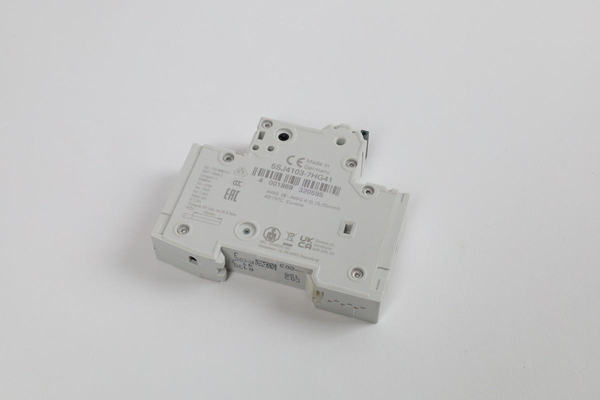 MCB 5SJ4 1P 240V 3A 14K C-TRIP