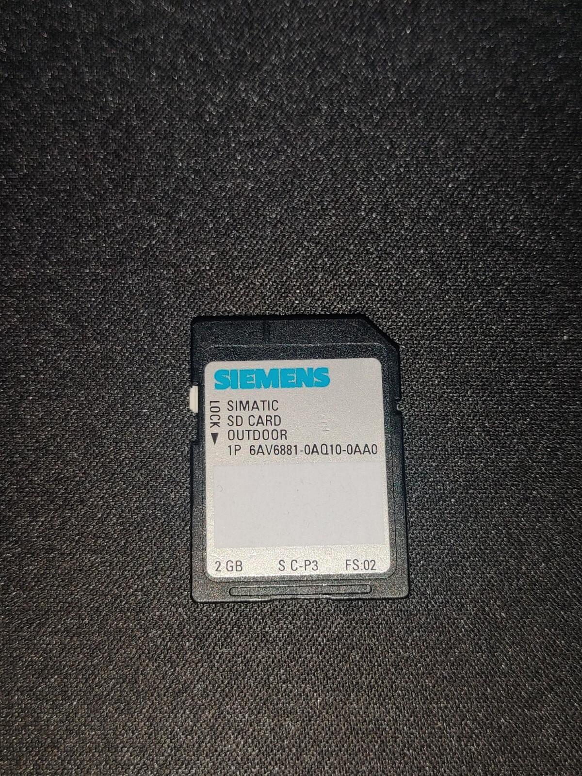 SIMATIC SD OUTDOOR CARD, 2 GB