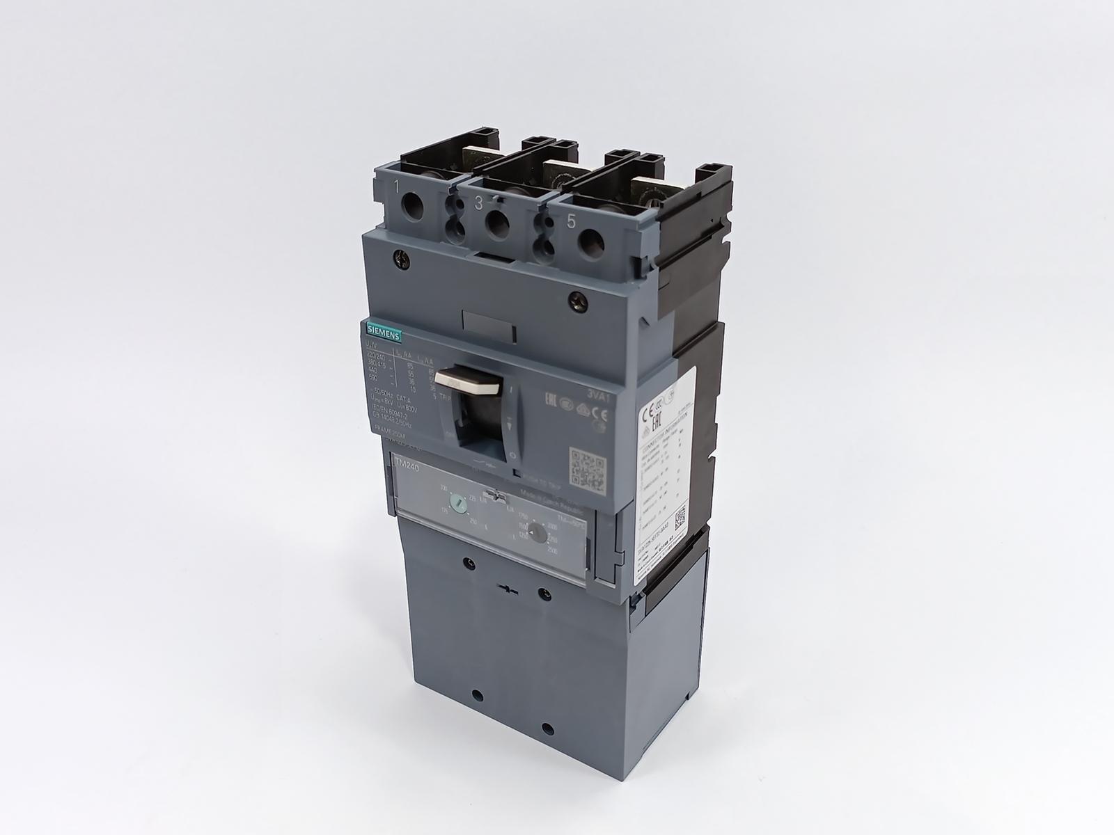 BRKR 3VA12 3P 250A 55KA ATAM NUT