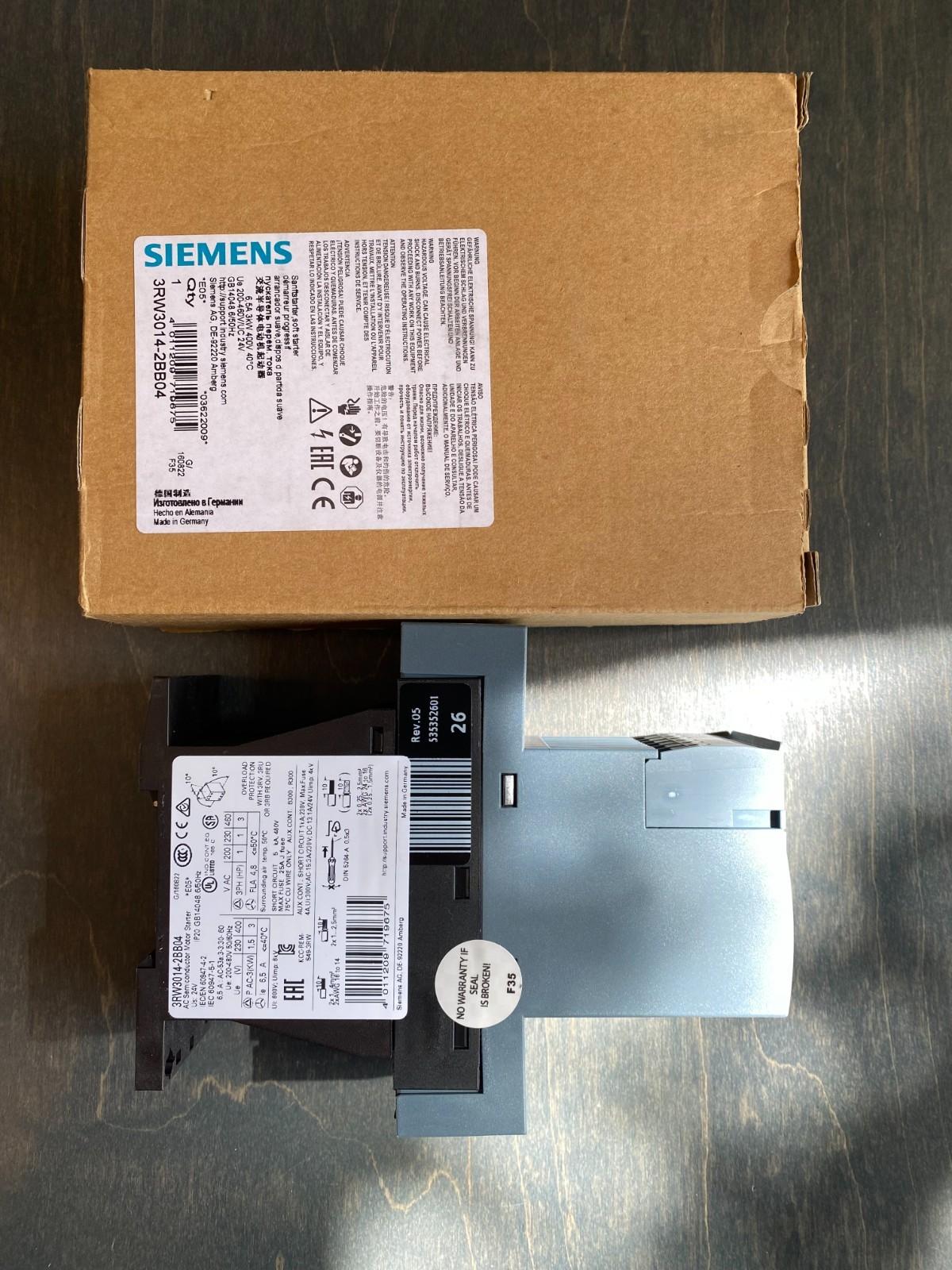 SOFTSTART, 4.8A, 1/1/3HP, 24V, SPRNG