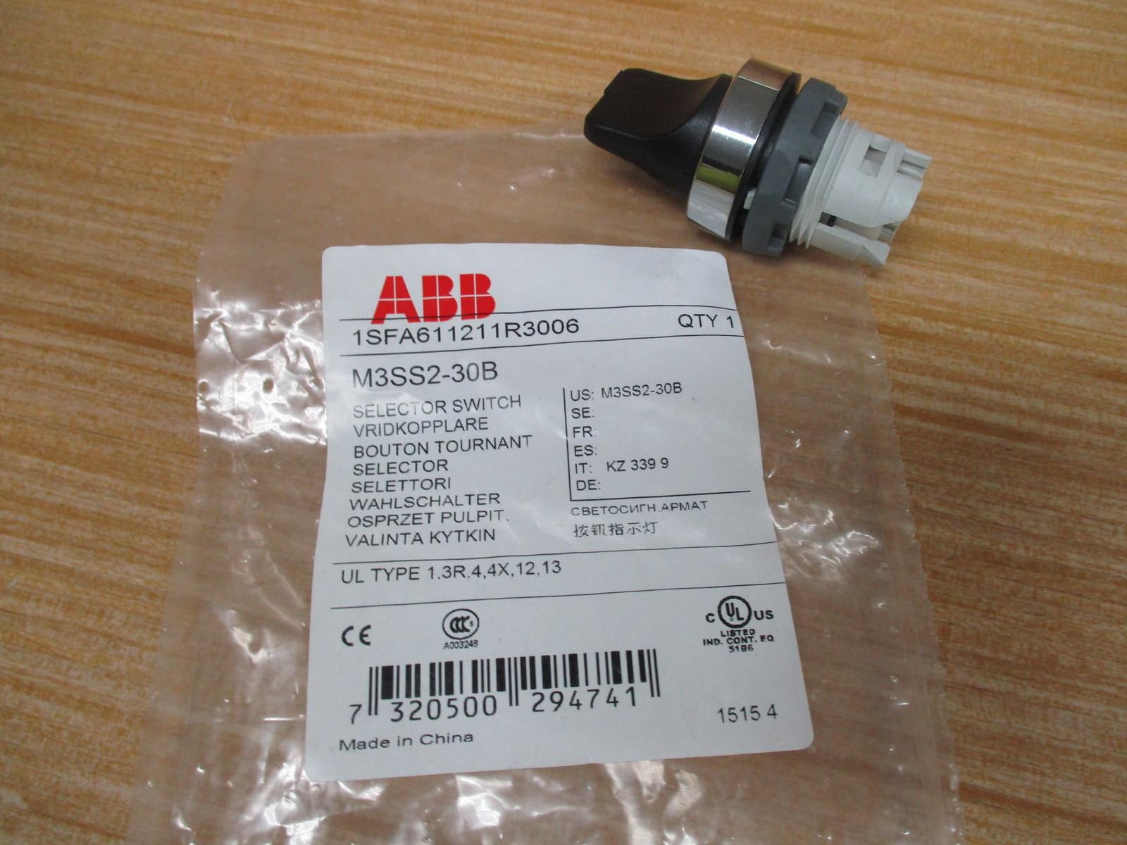 3POS KNOB A B C BLK MTL