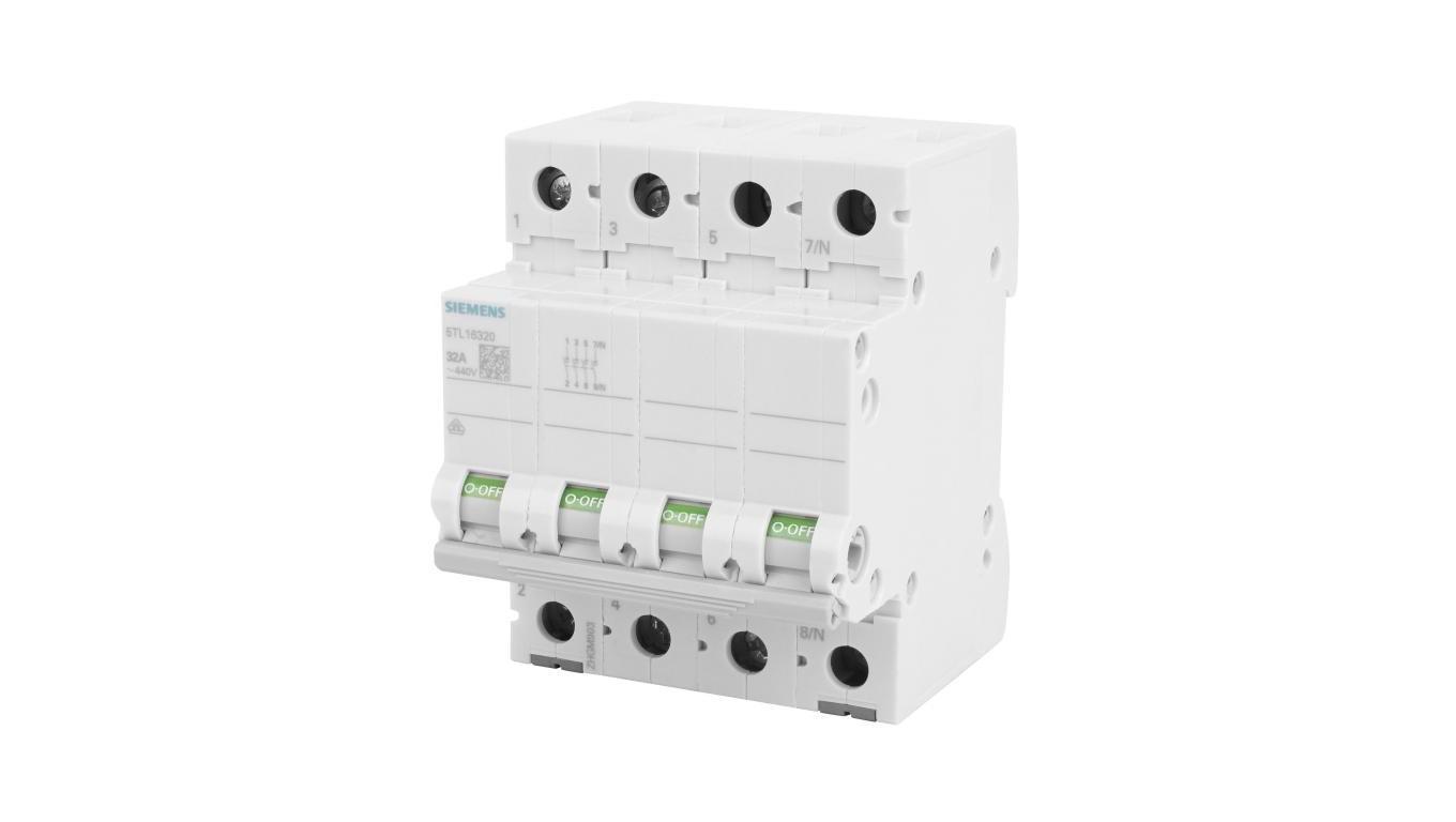 ISOLATOR 32A, TRIPLE POLE + NEUTRAL