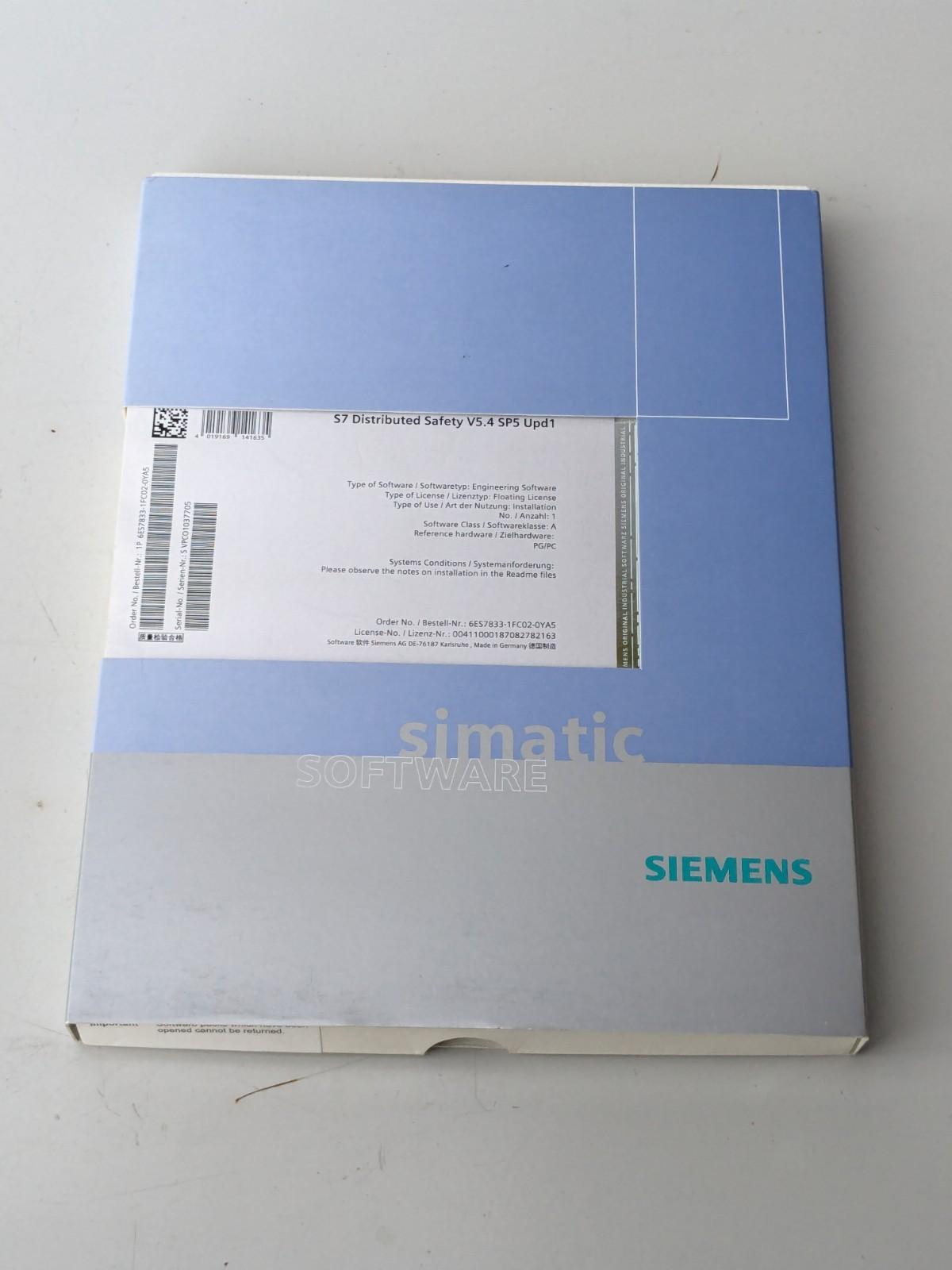 SOFTWARE, S7, DIST-SAFTEY-5.4, 1-FL