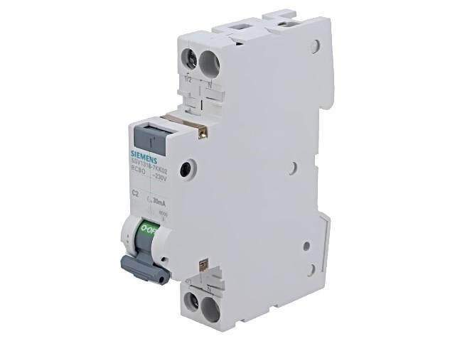 RCBO COMPACT, 1P+N 6KA 30MA