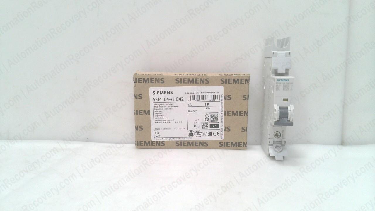MCB 5SJ4 1P 277V 4A 10K C-TRIP