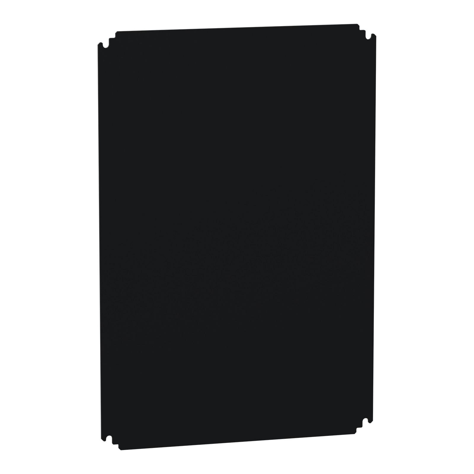 Insulating mounting plate for enclosure H700xW500mm made of bakelite