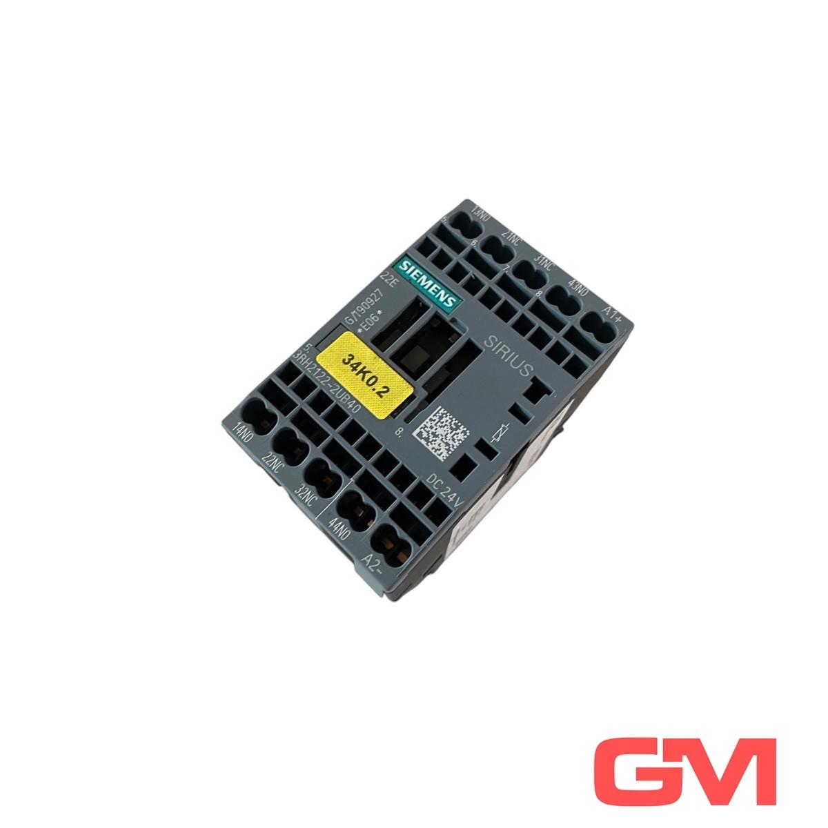 CONT RELAY, 2NO+2NC, DC 24V, VARIST
