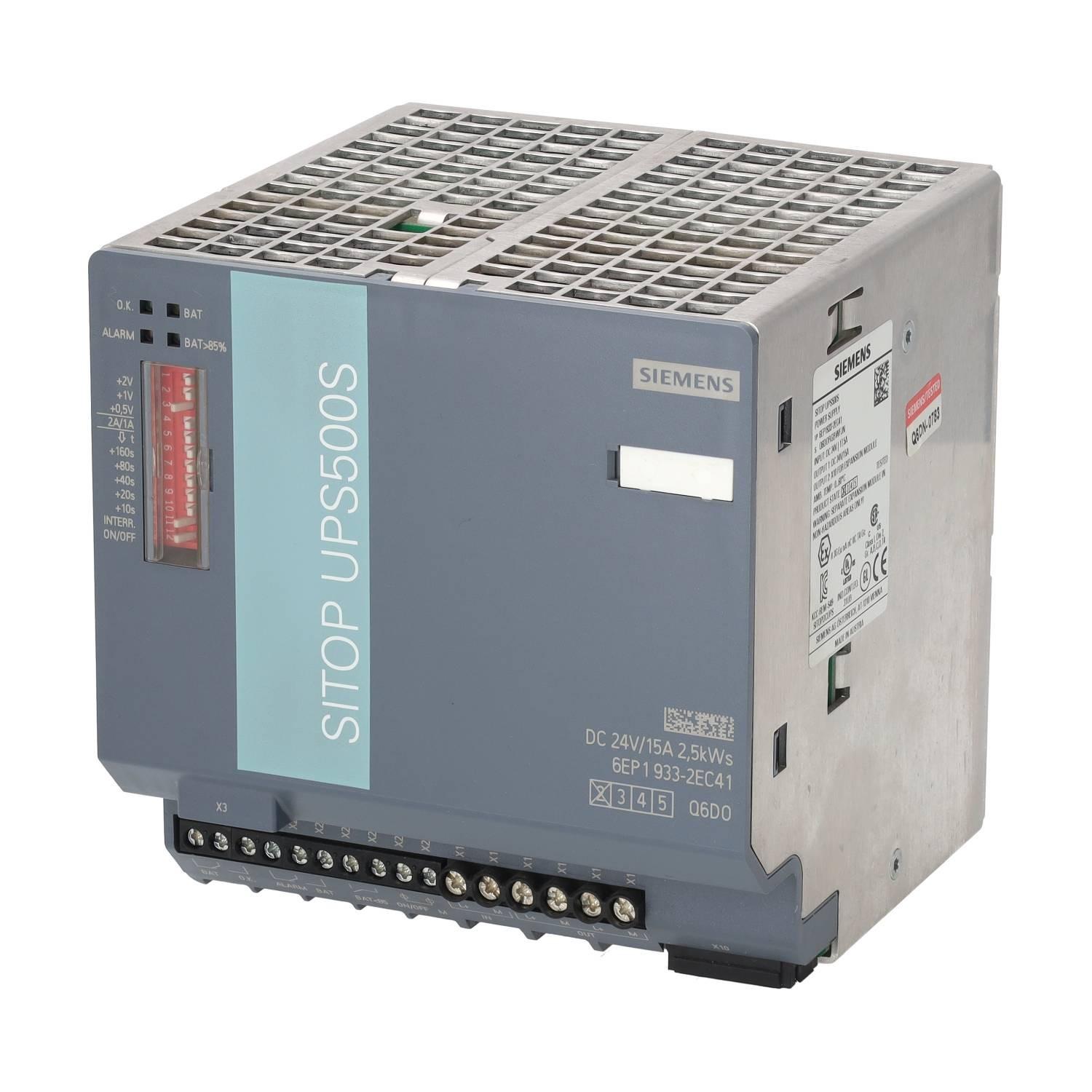 SITOP UPS500S CAPACITOR BASIC UNIT 2.5 K
