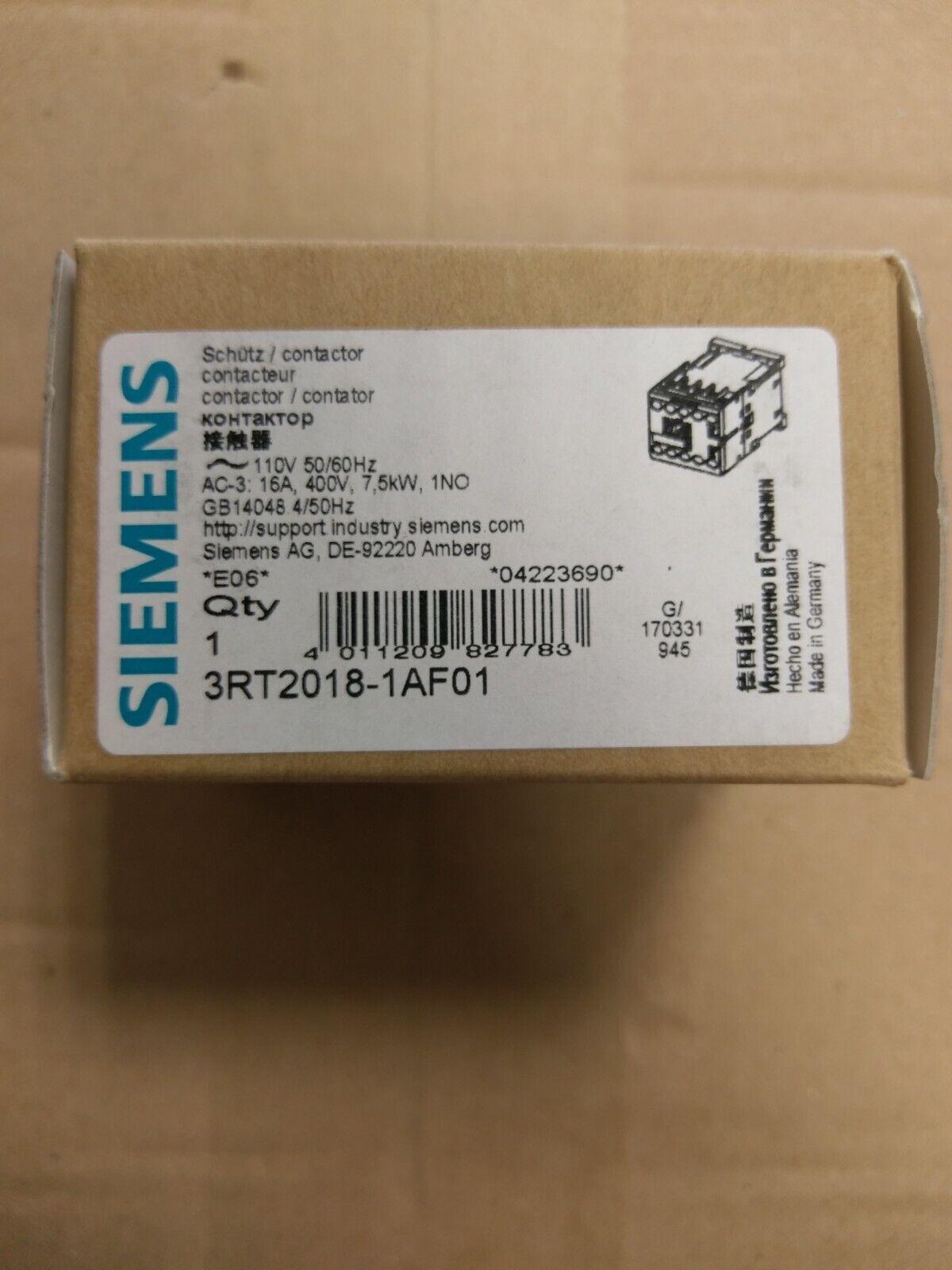 CONTACTOR S00 16A 110VAC 1NO SCRW