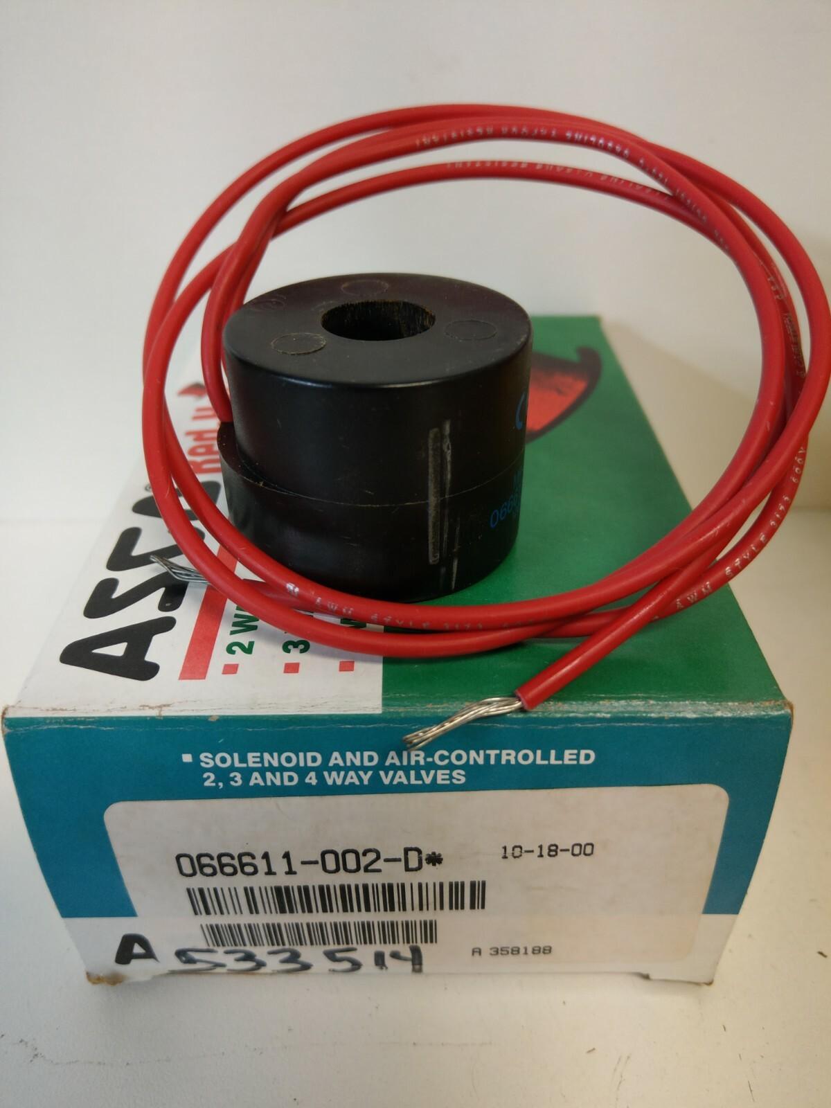 066611-002-D*, COIL MXX 120/DC COIL, SOLENOID PART