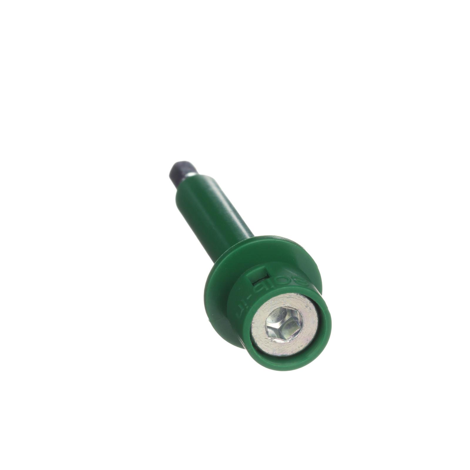 Torque limiting breakaway bits, ComPacT NSXm, power connections, torque 9N.m, green, set of 8 parts
