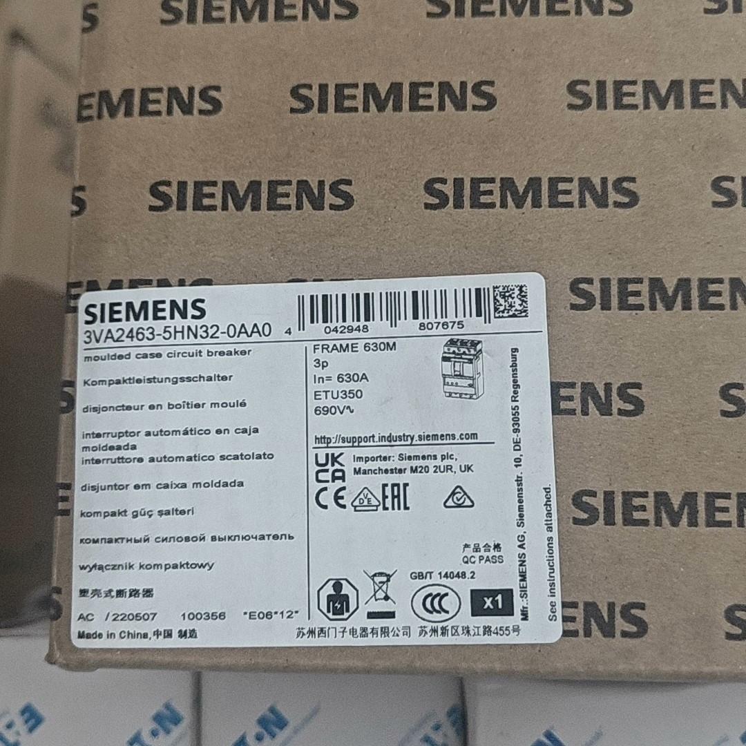BRKR 3VA24 3P 630A 55KA ETU3-LSI NUT