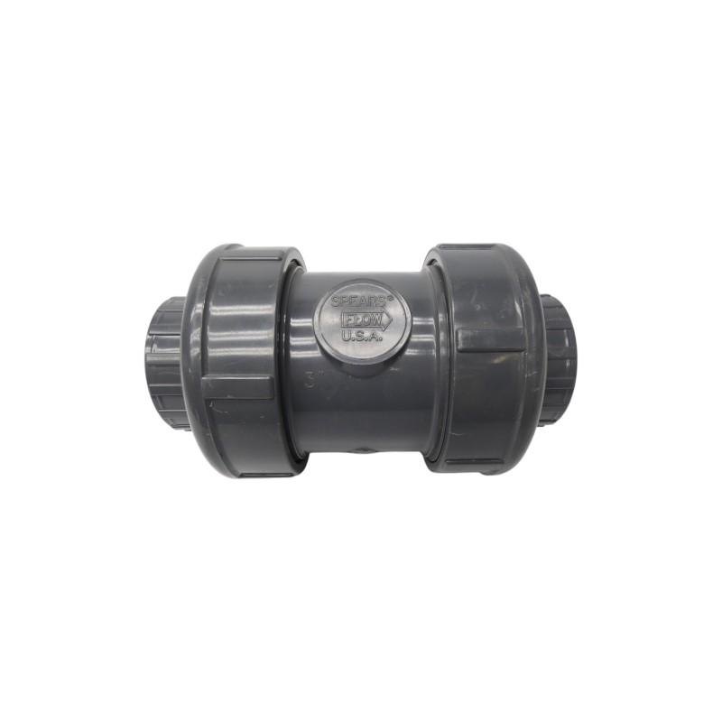 3 PVC TU BALL CHECK VALVE THD EPDM